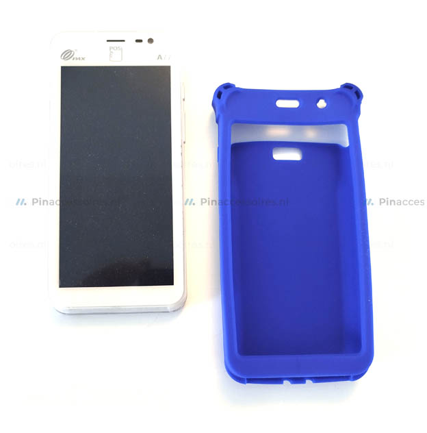 Pax A77 Beschermhoes Blauw case bumper (2)