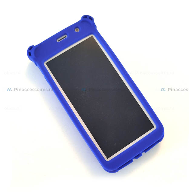 Pax A77 Beschermhoes Blauw case bumper (3)