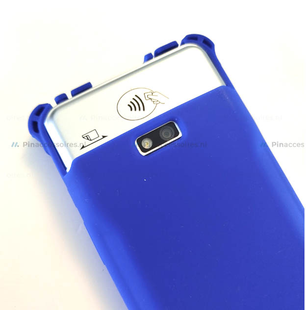 Pax A77 Beschermhoes Blauw case bumper (4)