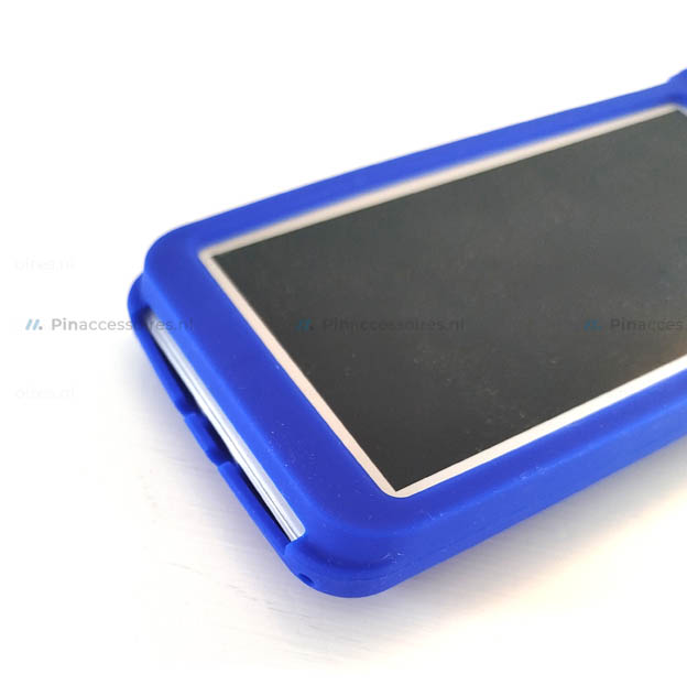 Pax A77 Beschermhoes Blauw case bumper (6)